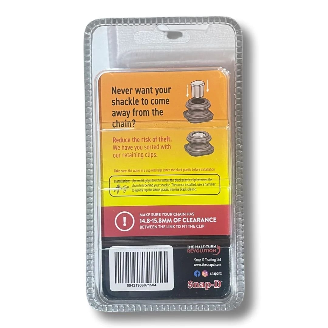 Snap-D Anti-Theft Retaining Clips 6-Pack