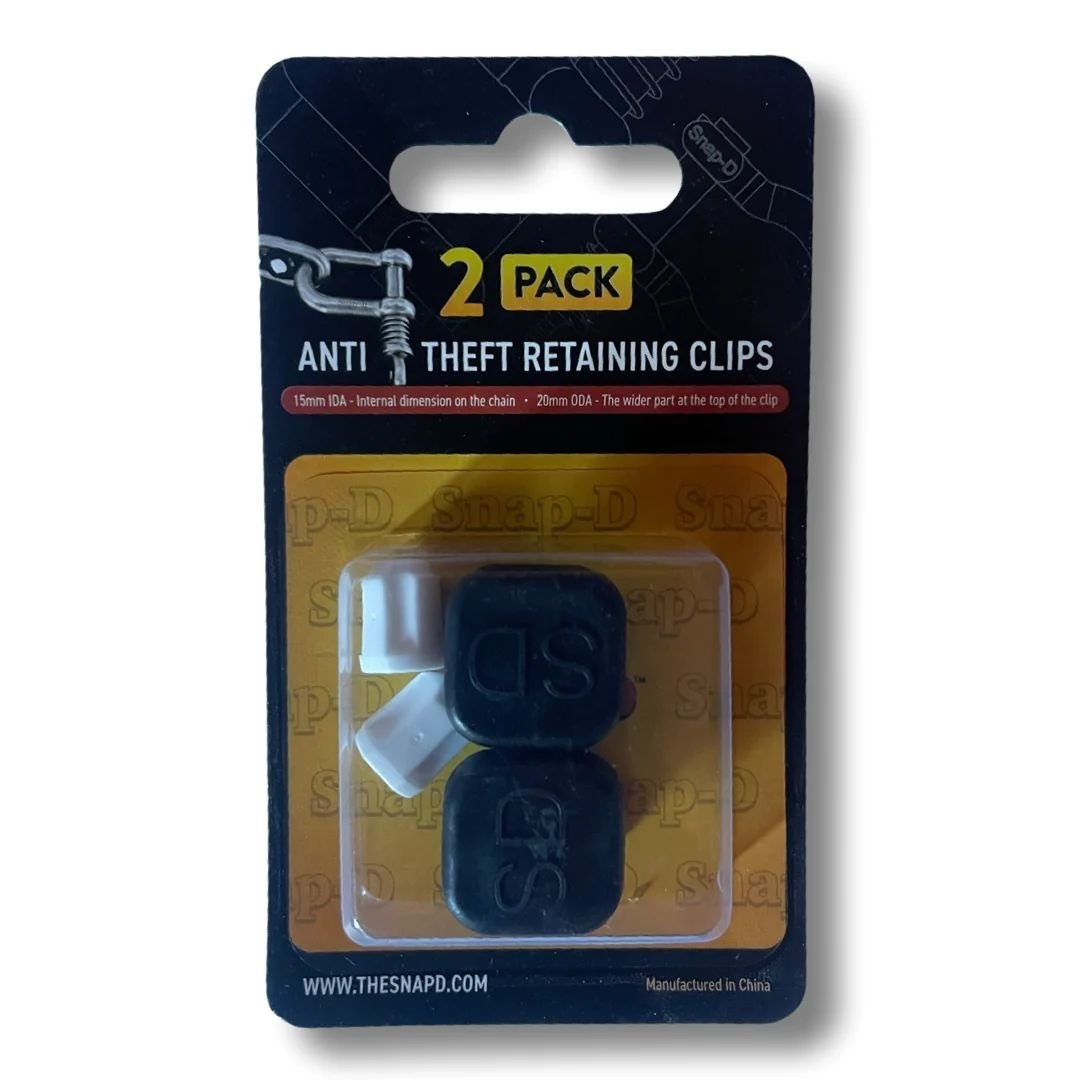 Snap-D Anti-Theft Retaining Clips 2-Pack