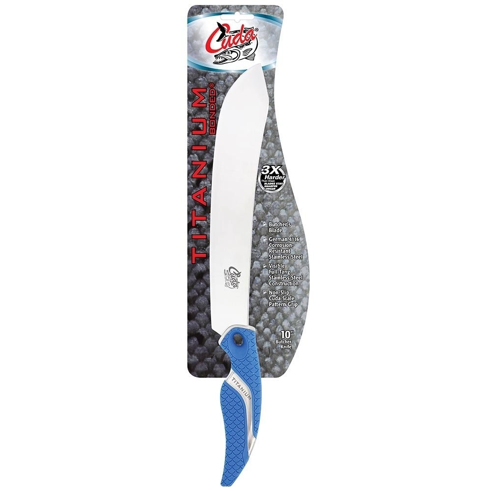 Cuda Titanium Bonded Butcher Knife 25.4cm