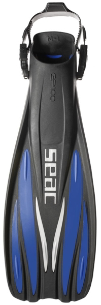 Seac GP100 Scuba Dive Fins Blue S/M