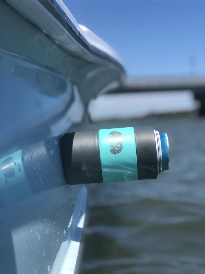 Toadfish Non-Tipping Double Insulated Can Coozie / Stubby Holder Black