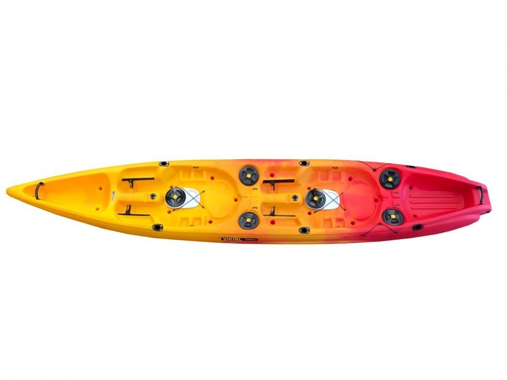 Viking Tempo II 2-Person Fishing Kayak with Paddle