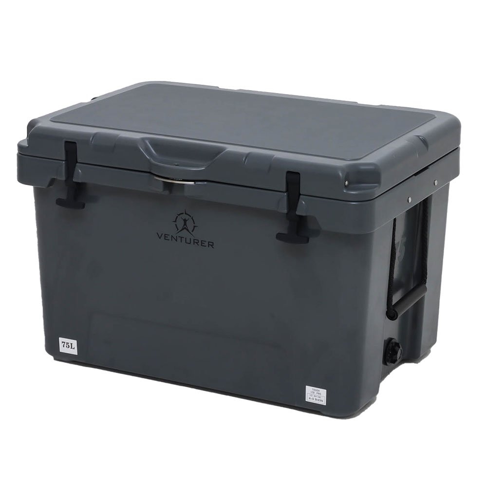 Venturer Tough Ice Pro Chilly Bin Cooler 75L Graphite