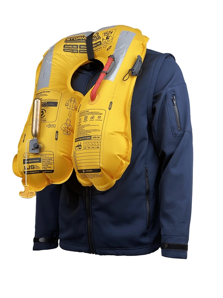 RESPONSE Stormrider Soft Shell Rainwear 150N Manual Inflatable Life response-stormrider-soft-shell-rainwear-150n-manual-inflatable-life