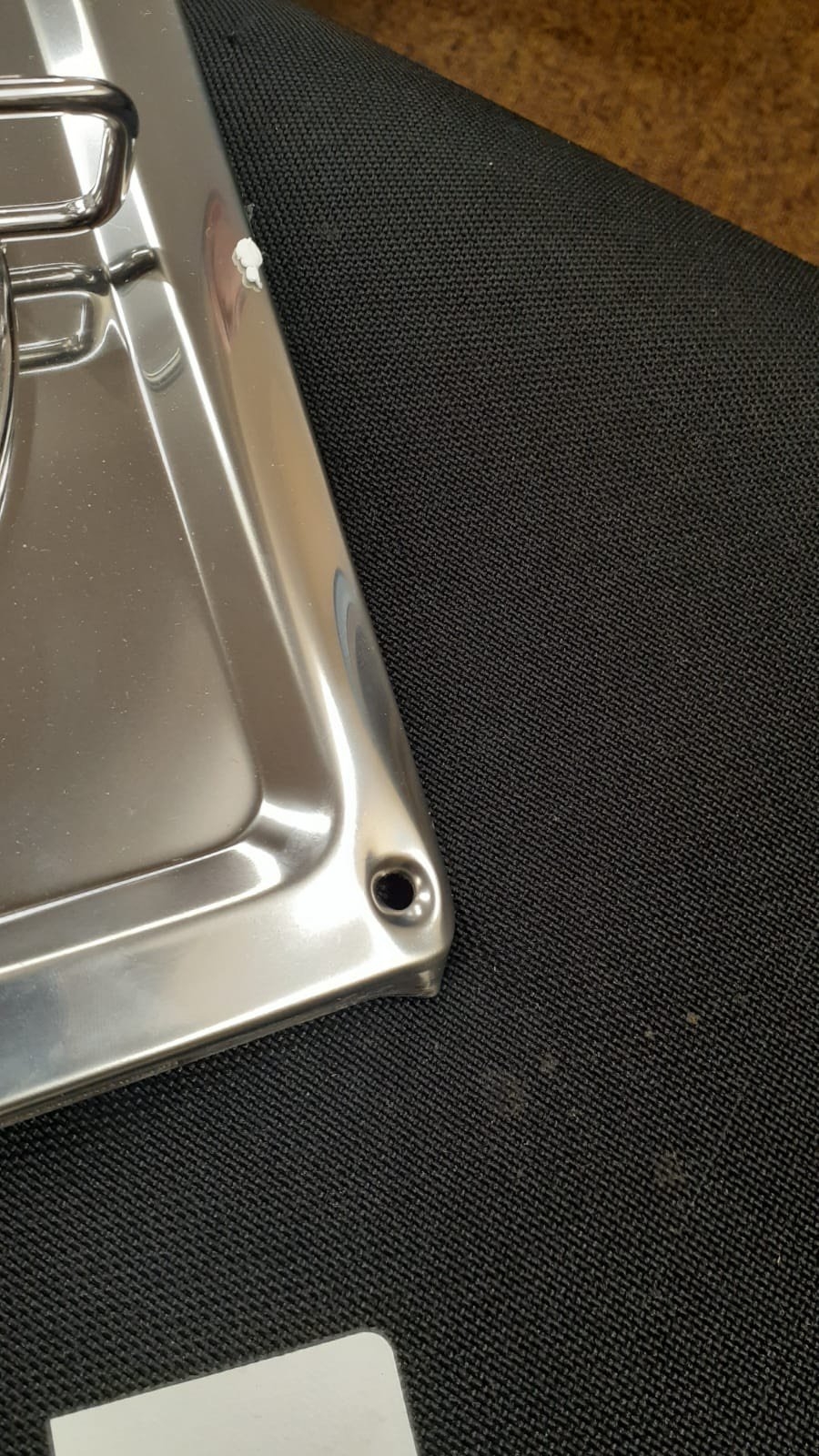 CAN Stainless 3 Burner Gas Hob - Brand new - small dent on one corner