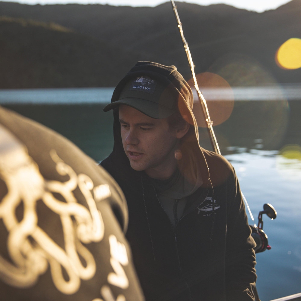 Desolve Scale Trucker Moss Green