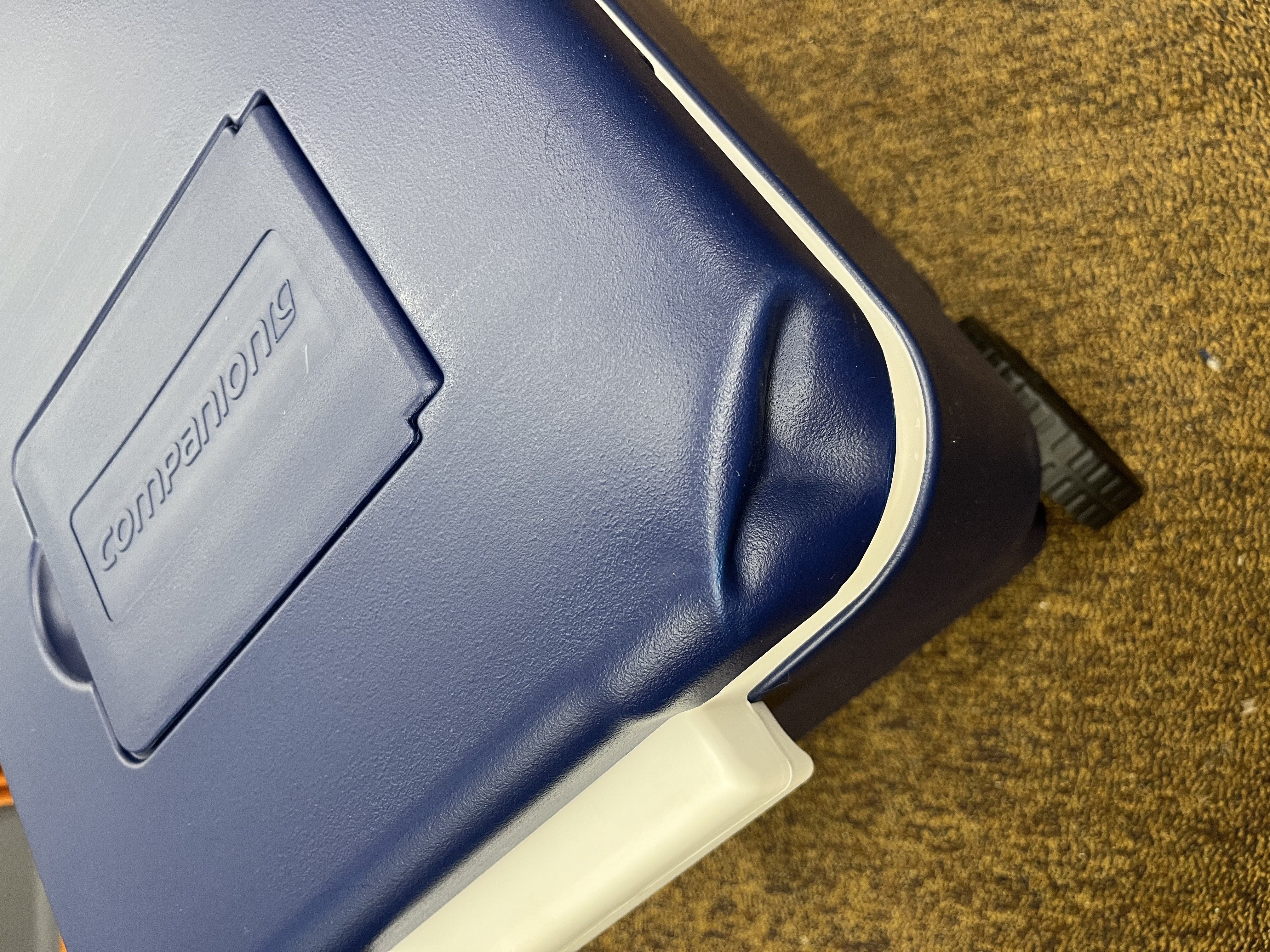 Companion Hard Chilly Bin with Wheels 45L - Dented Lid