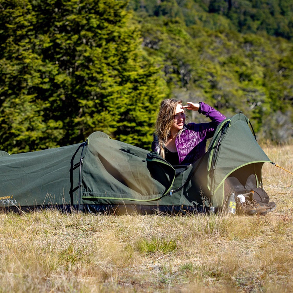 Kiwi Camping Morepork Deluxe Single Swag Tent