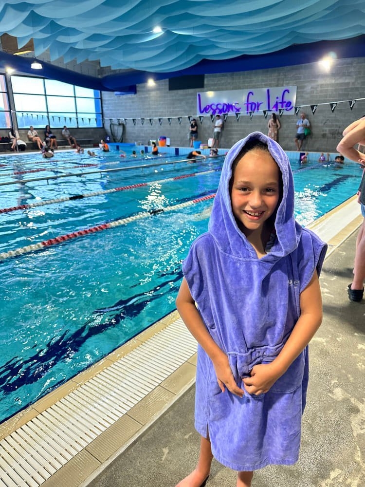 Aqualine Kids Hooded Poncho/Towel