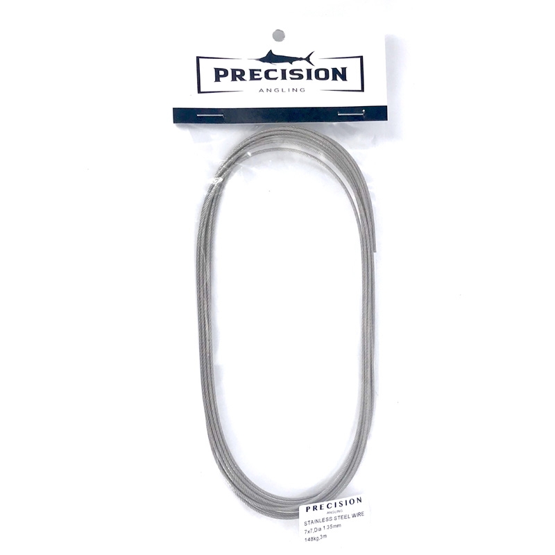 Precision Angling Stainless Steel Nylon-coated Wire 1.35mm 3m