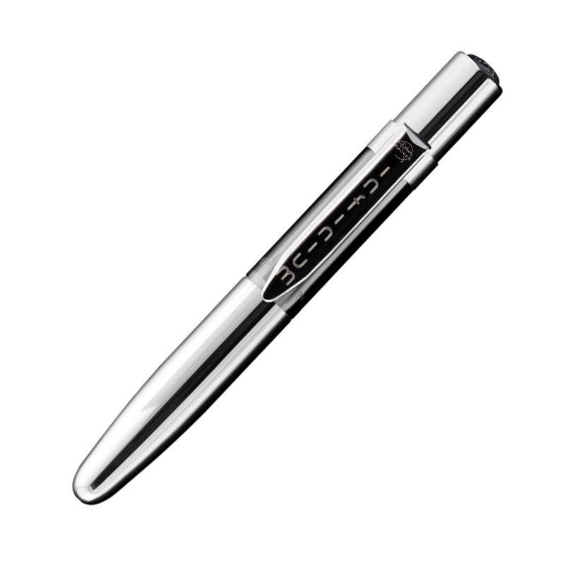 Fisher Infinium Space Pen Black Titanium with Black Ink