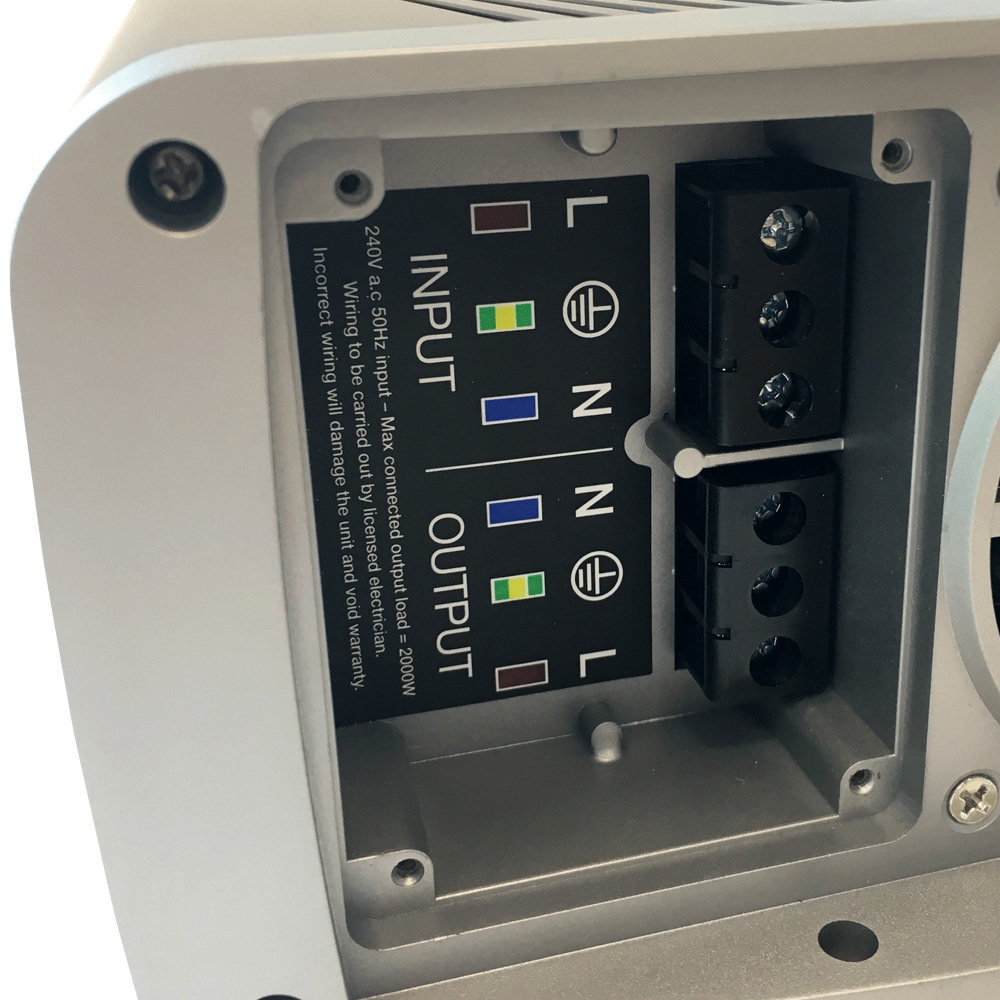 Projecta IP2000 Intelli-Wave Pure Sine Wave Inverter 12V 2000W