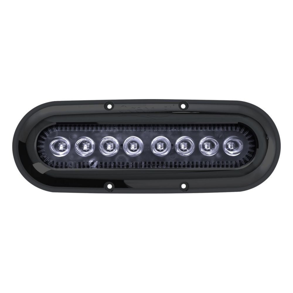 OceanLED X8 Underwater Light Colours Black Bezel