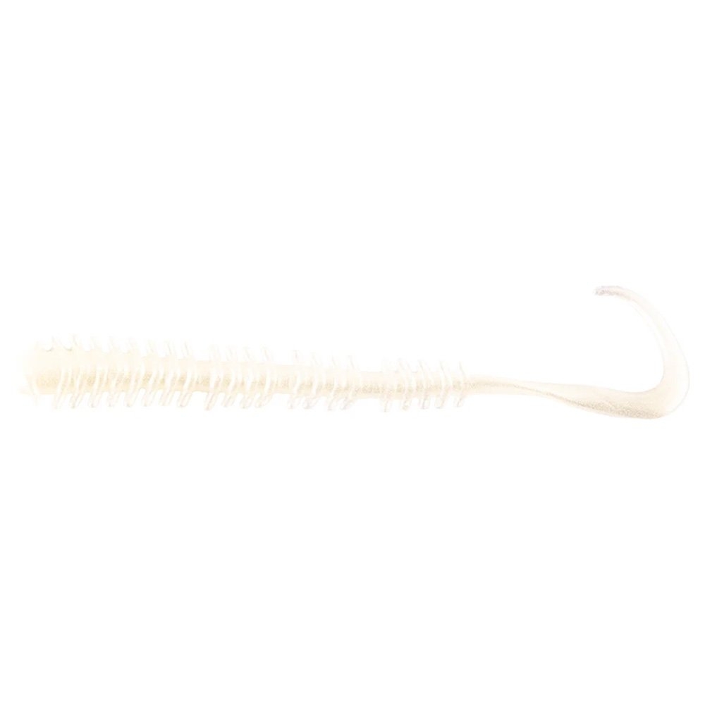 Berkley Gulp Saltwater Isome Curly Tail Soft Bait 4in / 10cm Pearl White Glow