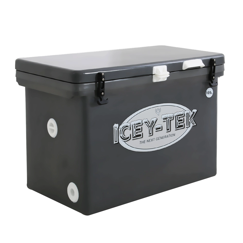 Icey-Tek Cube Chilly Bin Cooler Grey Icey-Tek Cube Chilly Bin Cooler Grey