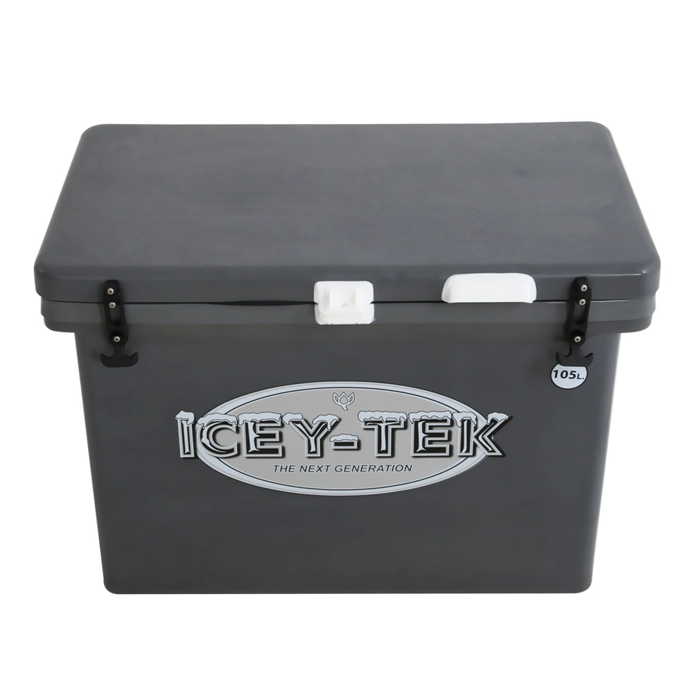 Icey-Tek Cube Chilly Bin Cooler Grey 25L Icey-Tek Cube Chilly Bin Cooler Grey 25L