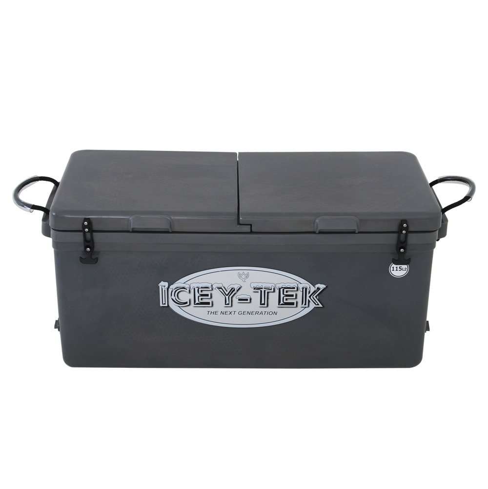 Icey-Tek Long Chilly Bin Cooler with Split Lid