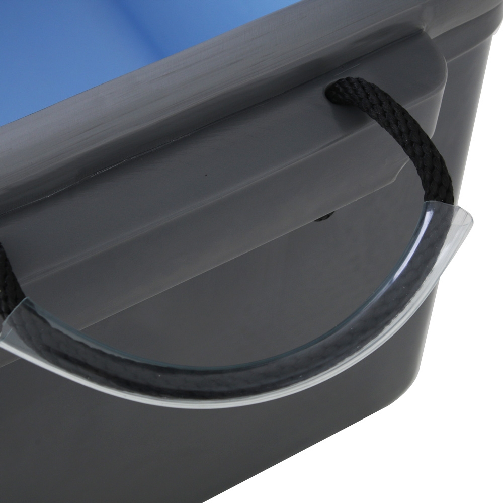Icey-Tek Long Chilly Bin Cooler with Split Lid 90L Dark Grey
