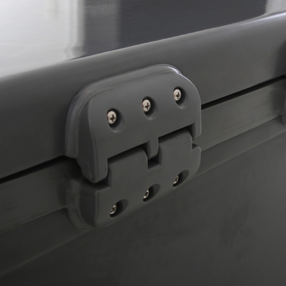 Icey-Tek Long Chilly Bin Cooler Dark Grey