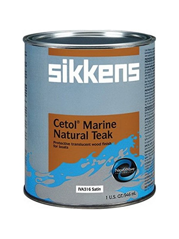 Sikkens Cetol Marine Protective Wood Oil Varnish 950ml Natural Teak