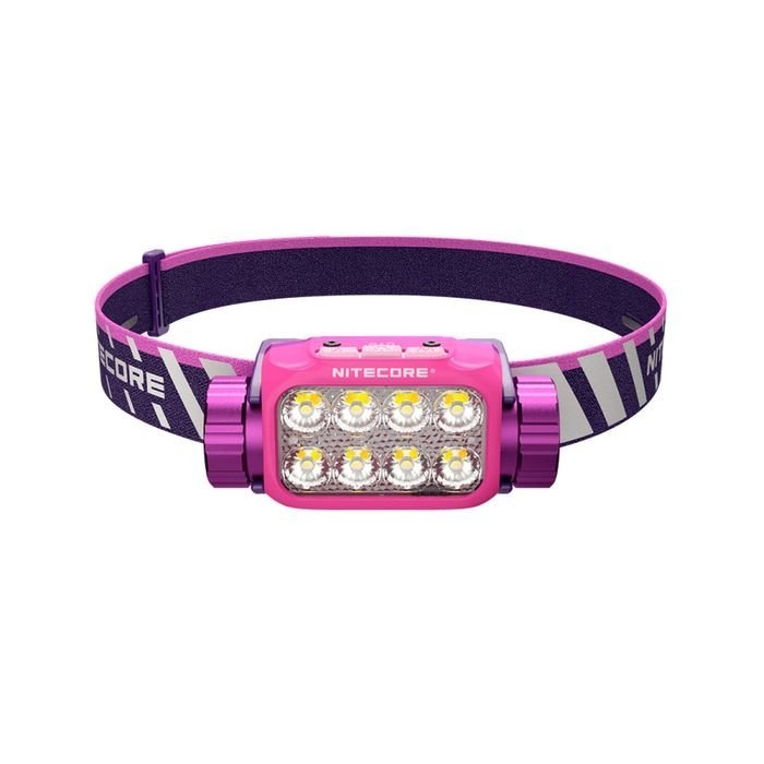 NITECORE Trail Running Led Headlamp Torch 1600 Lumens Vivid Purple