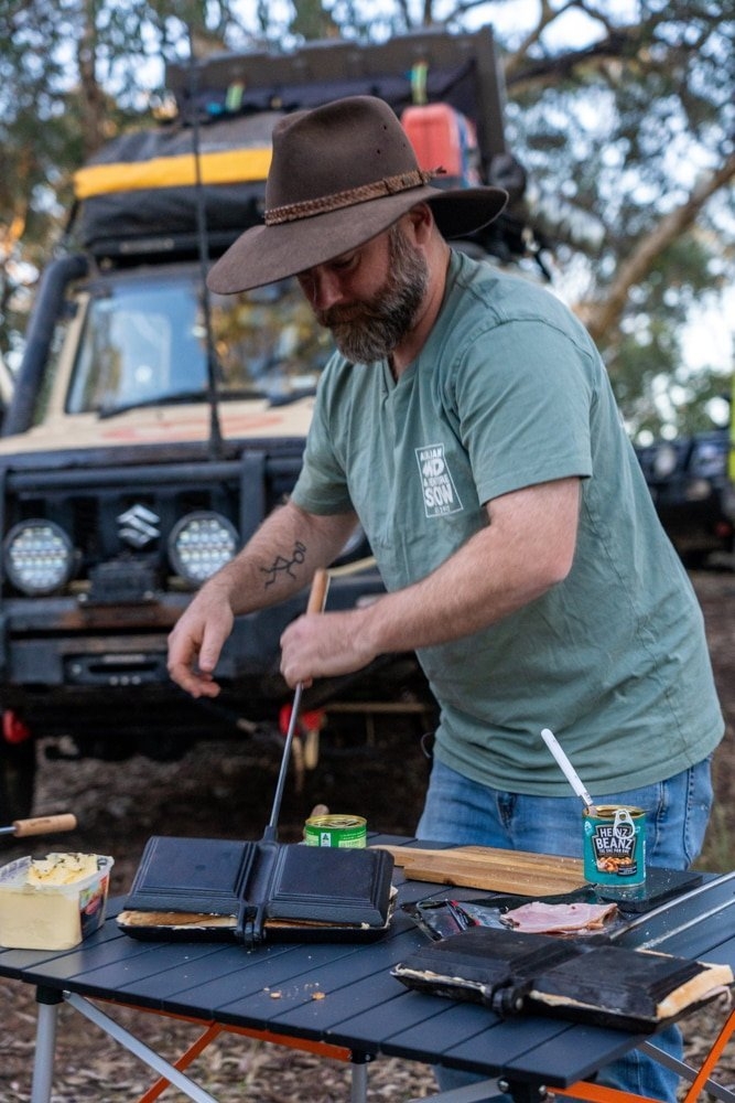 Wildtrak Double Jaffle Toastie Iron