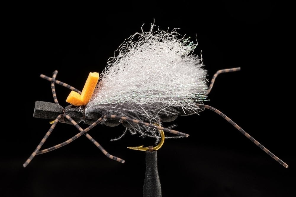 Manic Tackle Project Jakes Blackout Stone Dry Fly Salmonfly #6