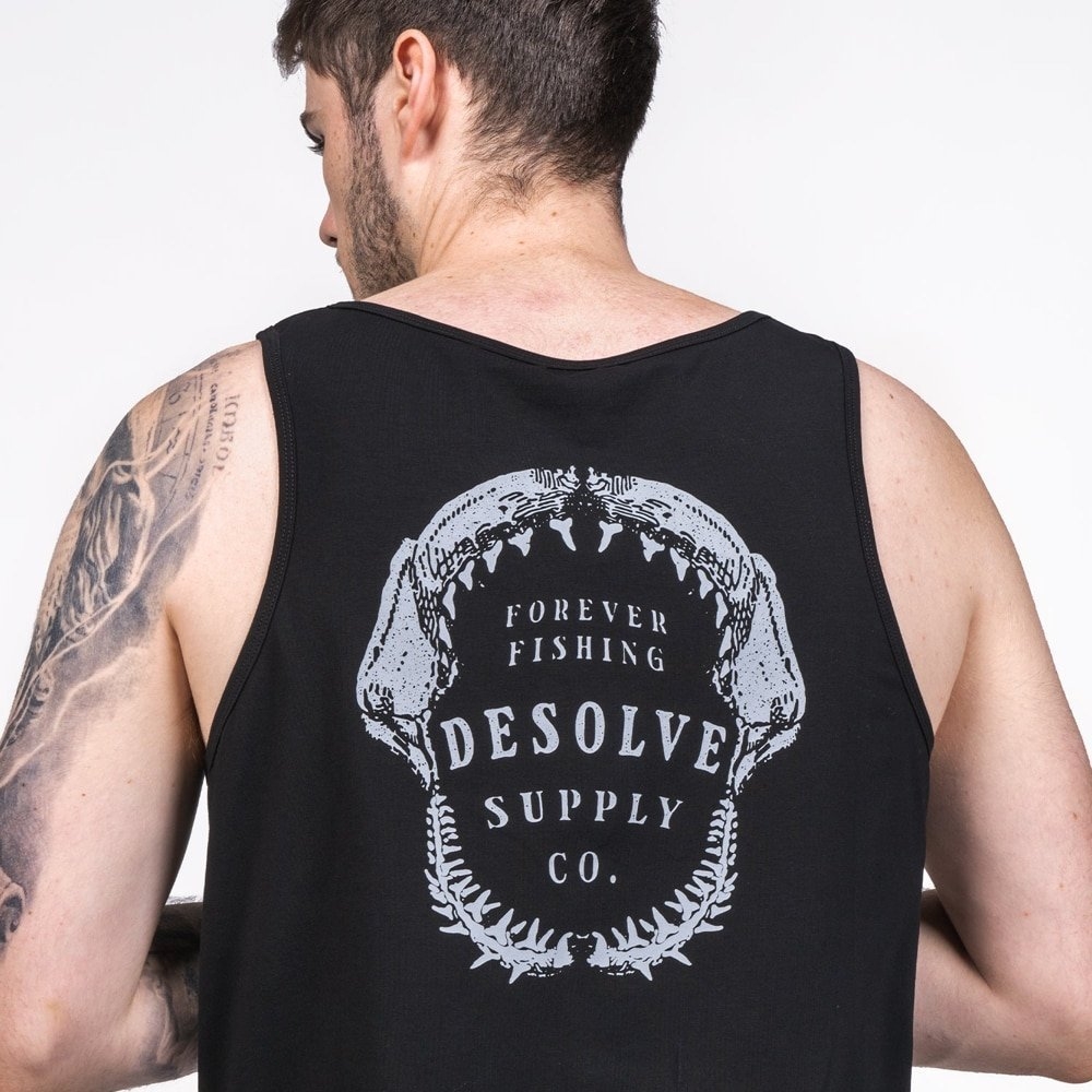 Desolve Jaws Mens Singlet