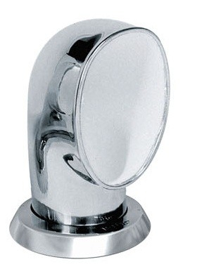 VETUS Jerry S Stainless Steel Cowl Ventilator 75mm with White Interior