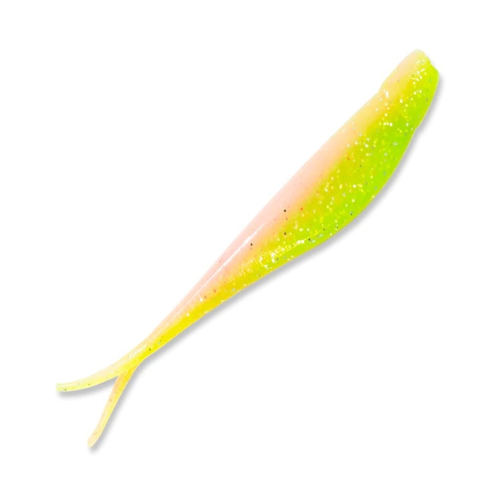 Z-Man Jerk ShadZ Scented Soft Bait 15cm Qty 4 Electric Chicken