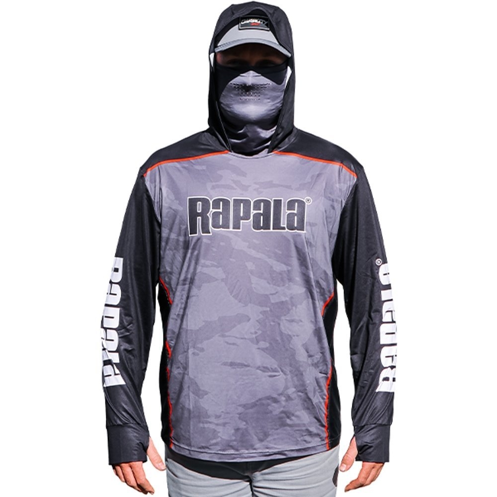 Rapala Performance Hooded LS Shirt with Mask