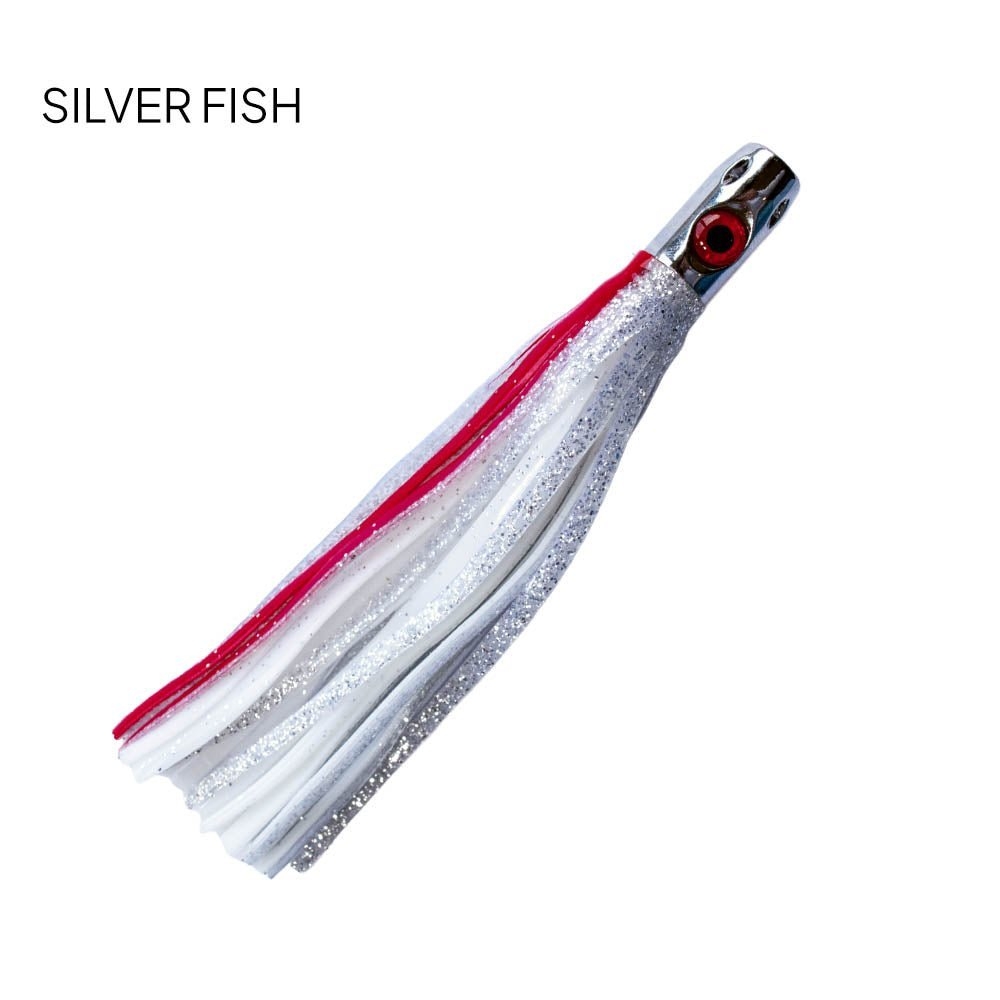 Black Magic Jetsetter Mini Game Lure 100mm Double Rigged Silver Fish