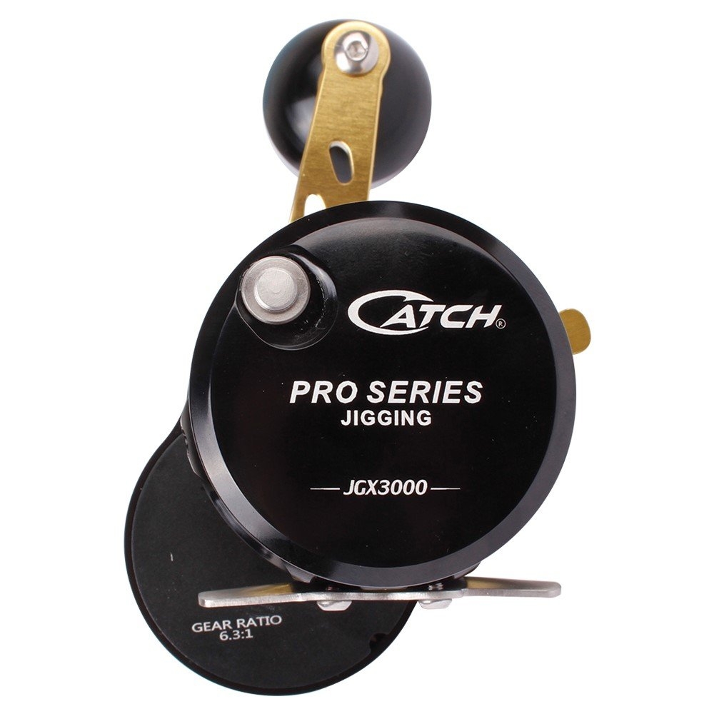 Catch Pro Series JGX3000 Acid Wrap Overhead Boat Combo with Braid 5ft 8in 50-150g 1pc