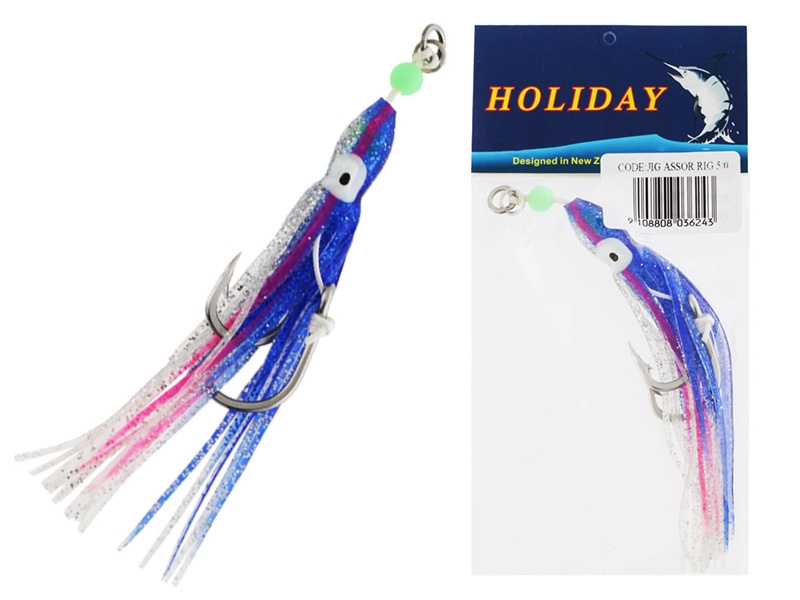 Holiday Replacement Slow Jig Assist Rig Heavy 5/0