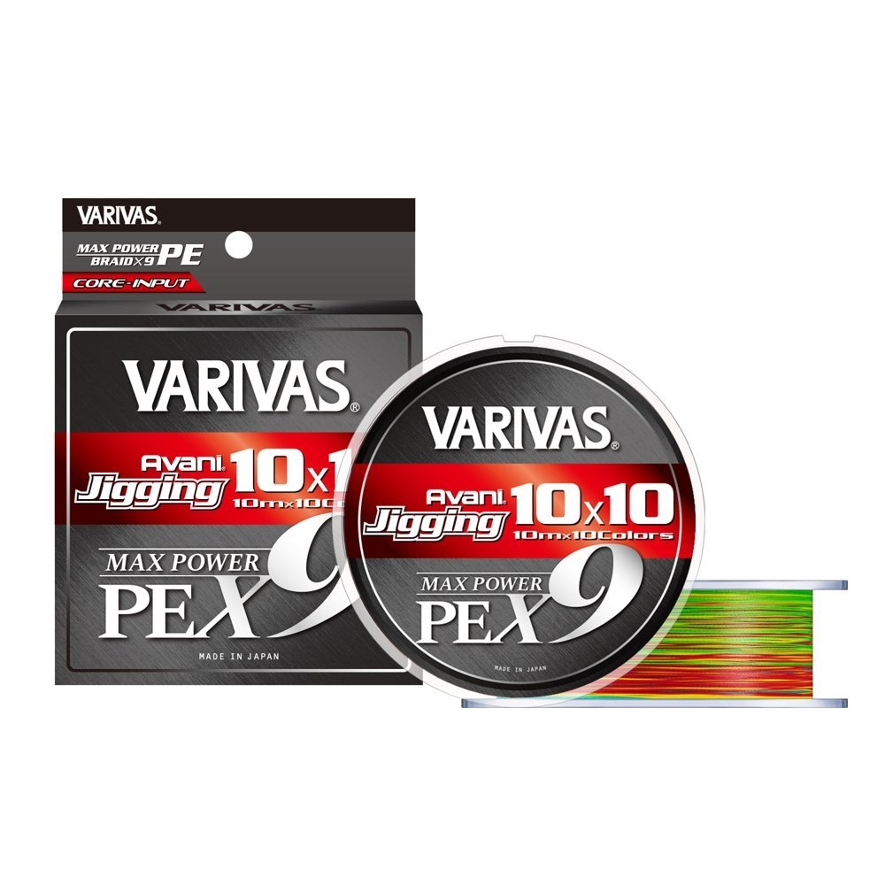 Varivas Avani Jigging 10x10 Max Power PE X9 Braid 600m PE8 116lb