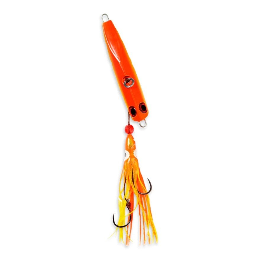 Ocean Angler Jitterbug Inchiku Lure 130g Orange Gold