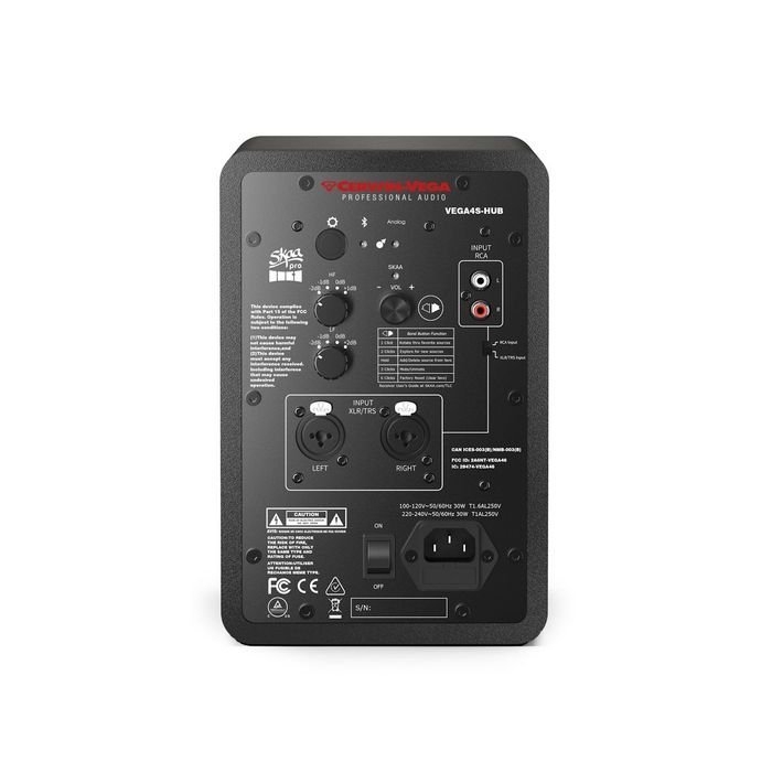 Cerwin-Vega Home and Studio 2-Way SKAA Wireless Monitor Pair 4in
