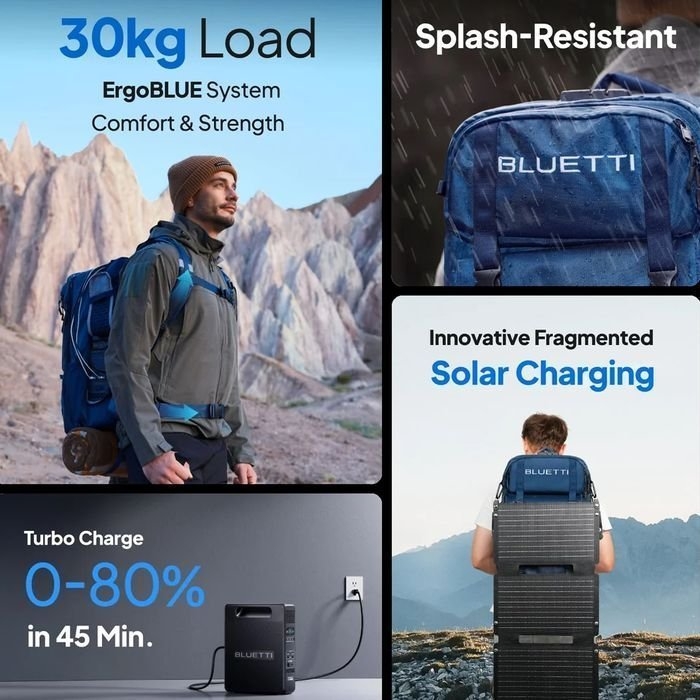 BLUETTI Handsfree 2 Power Station Backpack