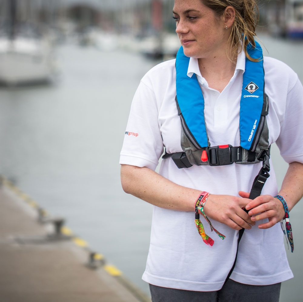 Crewsaver Crewfit Sport 165N Manual Inflatable Life Jacket Blue