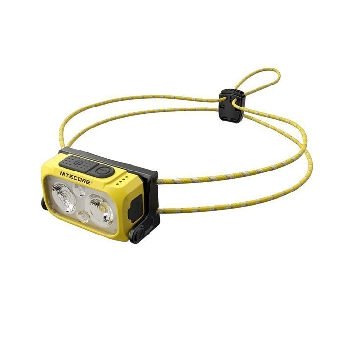 NITECORE USB Rechargeable LED Headlamp 360 Lumen Yellow