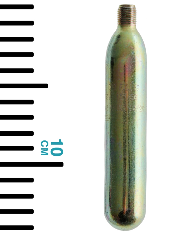 Platinum Replacement CO2 Gas Cylinder for Inflatable Life Jacket 33g