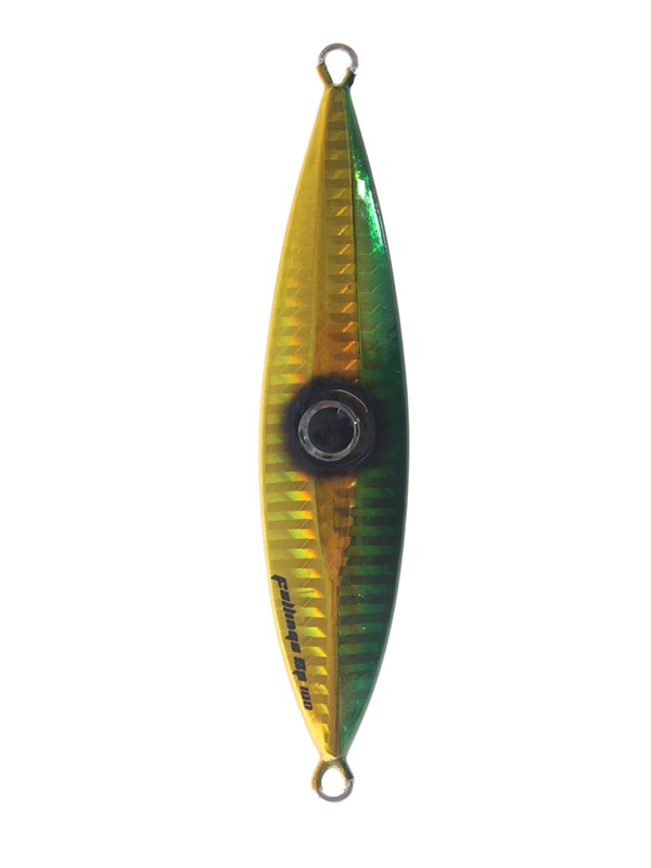 Jigging Master Fallings Special Slow Pitch Jig 100g Chrome Yellow Green