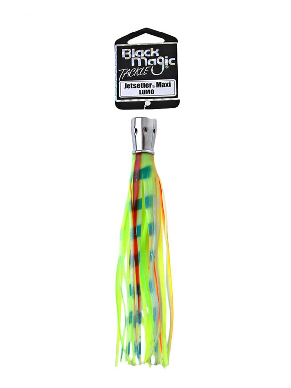 Black Magic Jetsetter Maxi Game Lure 177mm Unrigged Lumo