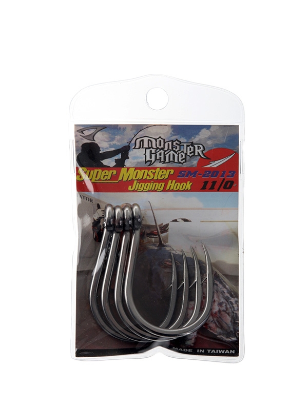 Jigging Master Super Monster Game Hooks 11/0 Qty 4