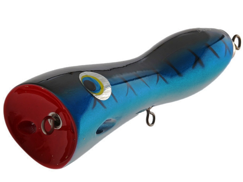 Black Magic Jumbo Popper 180mm Blue Mac