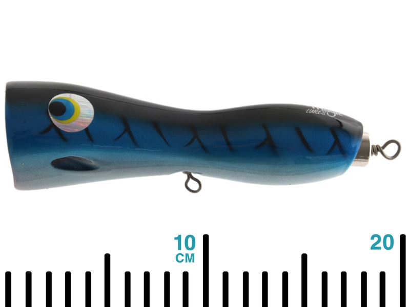 Black Magic Jumbo Popper 180mm Blue Mac