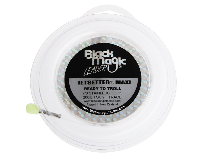 Black Magic Jetsetter Maxi Single Rigged Game Lure 177mm 7/0 Pilchard