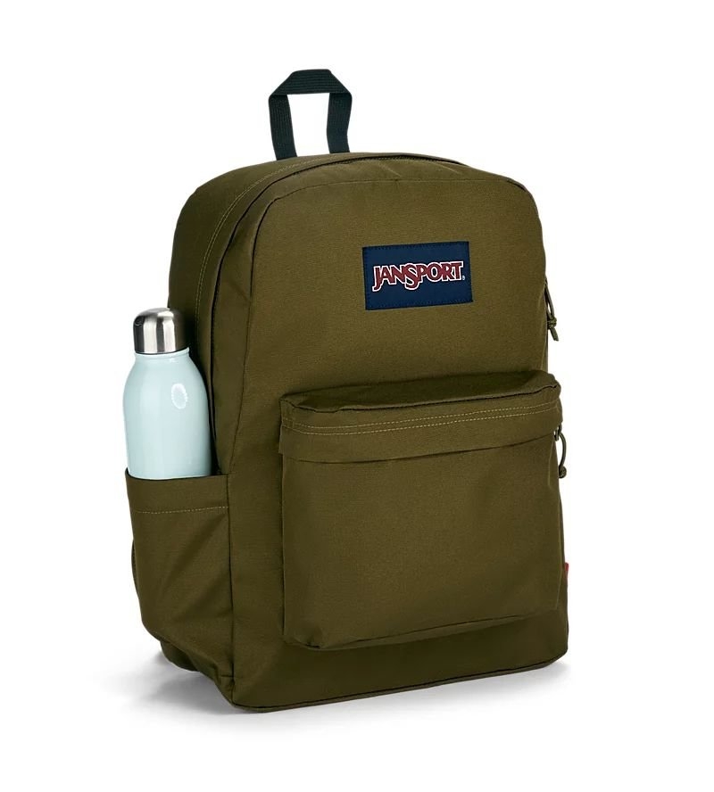 JanSport SuperBreak Plus Backpack 26L Army Green