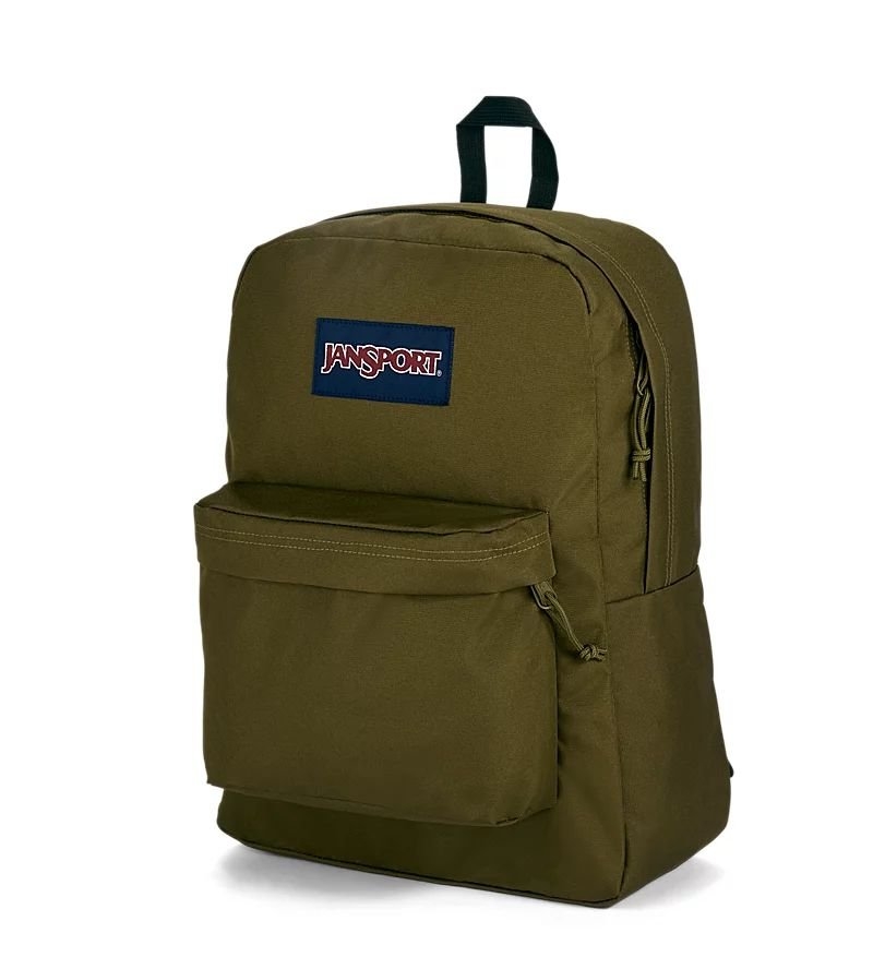 JanSport SuperBreak Plus Backpack 26L Army Green