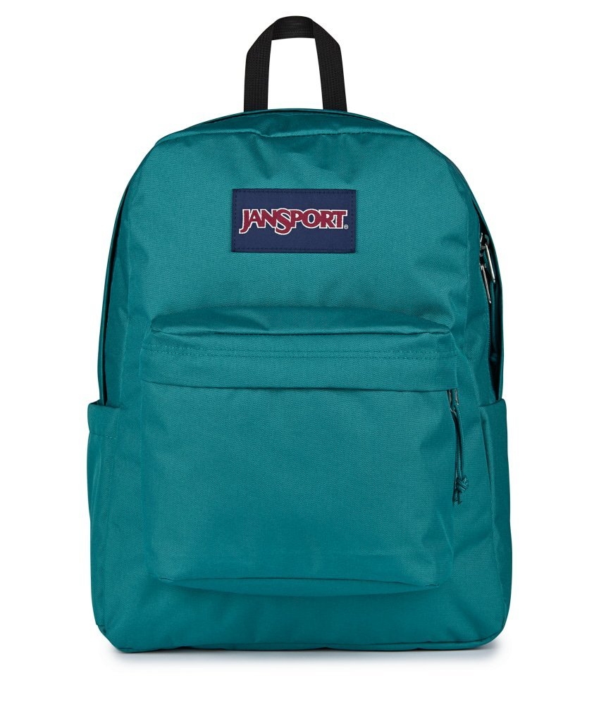 JanSport SuperBreak Plus Backpack 26L Emerald Pool